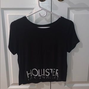 Hollister black t shirt
